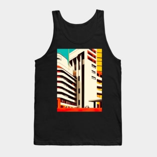 Minimalist City House Tank Top